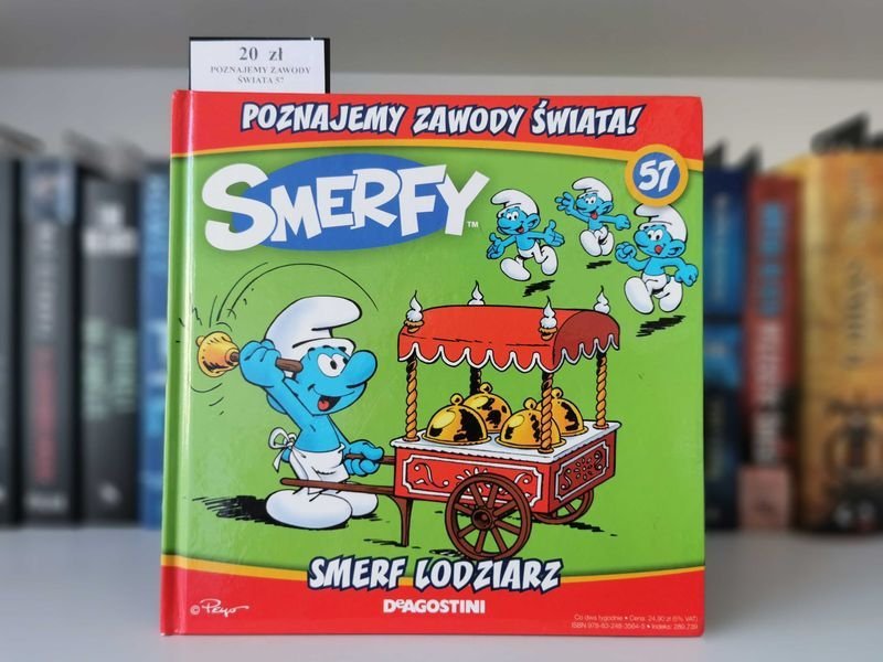 Poznajemy zawody świata. Smerfy Część 57 Smerf Lodziarz