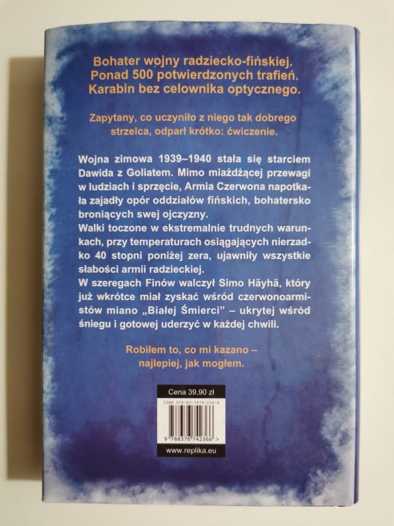 BIAŁA ŚMIERĆ - Petri Sarjanen 