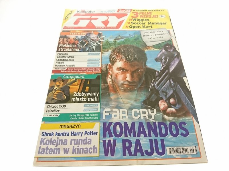 KOMPUTER ŚWIAT NR 6/2004 CZERWIEC + 2 PŁYTY CD