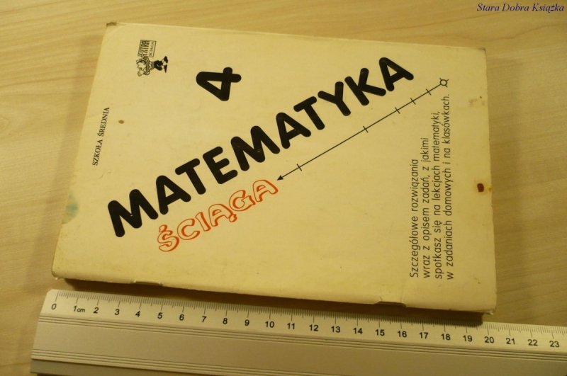 MATEMATYKA 4 ŚCIĄGA (1993)