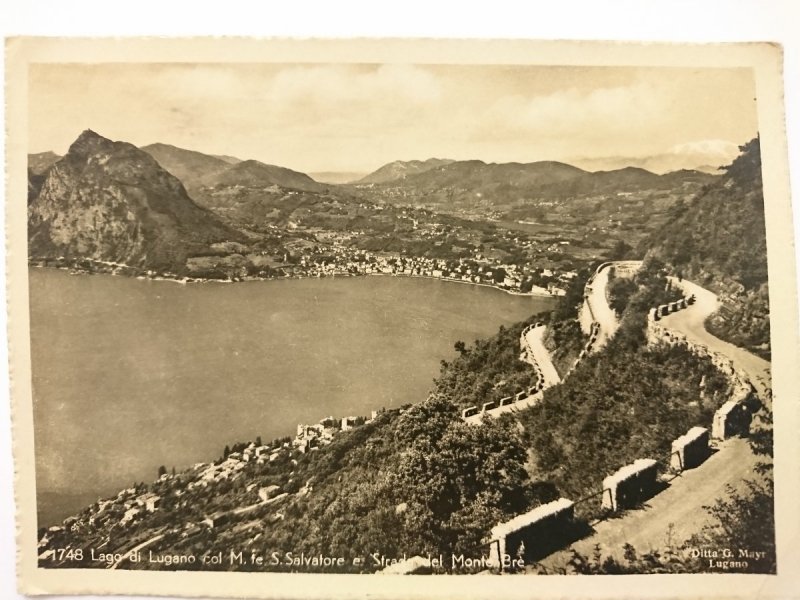 LAGO DI LUGANO COL. M. FE S. SALVATORE