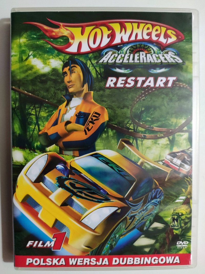 DVD. HOT WHEELS ACCELERACERS RESTART