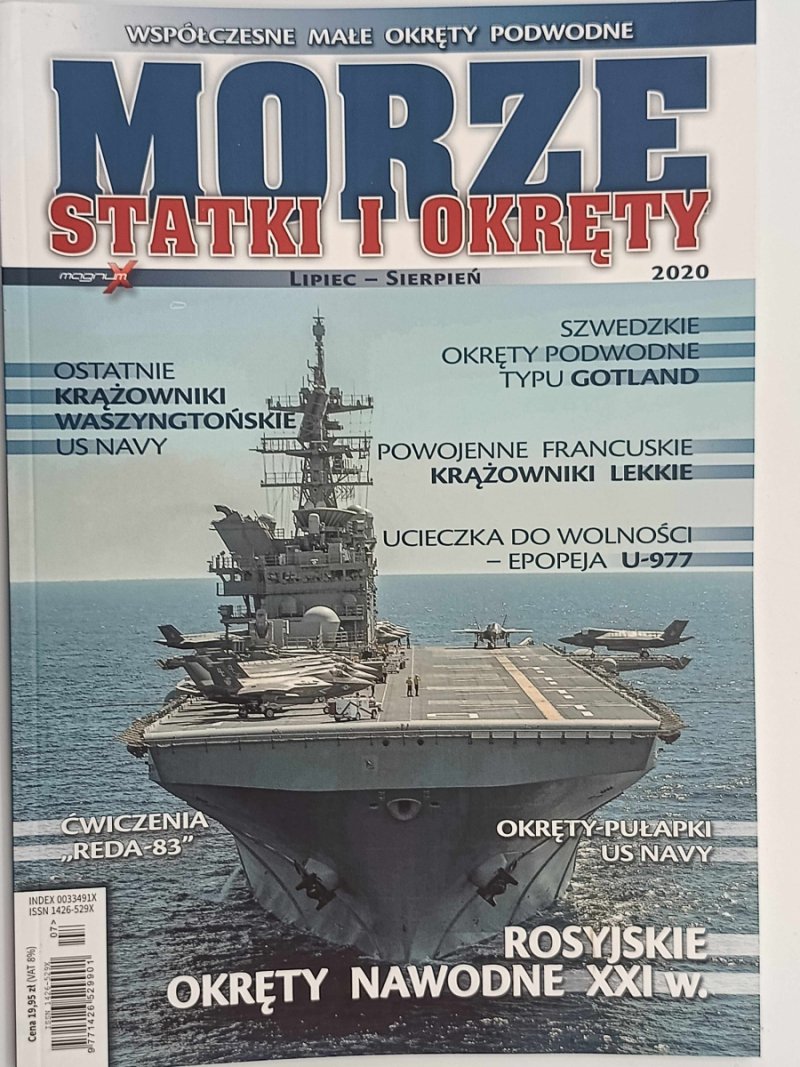MORZE STATKI I OKRĘTY. LIPIEC-SIERPIEŃ 2020
