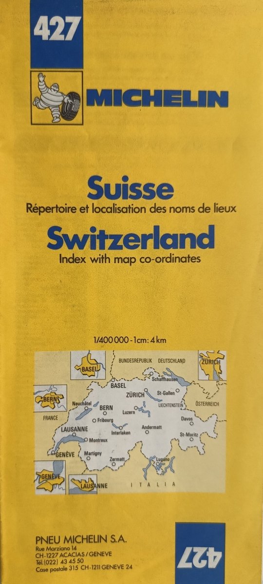 SUISSE. SWITZERLAND. 427