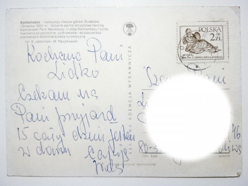 KARKONOSZE. CZTERY UJĘCIA Z MAPKĄ FOT. RACZKOWSKI