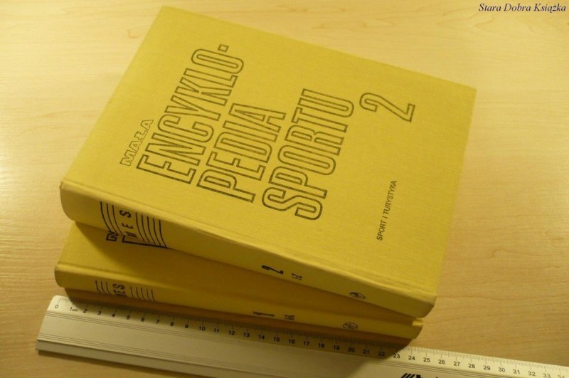 MAŁA ENCYKLOPEDIA SPORTU TOM 1 i 2 OD A DO Z 1984