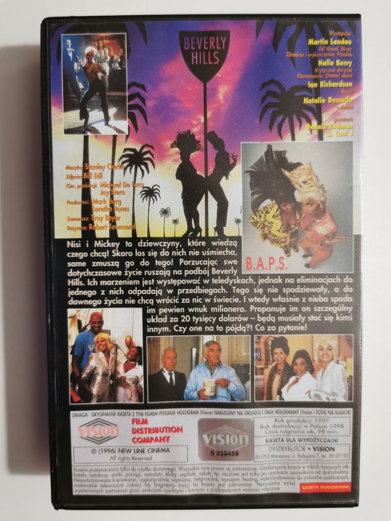 VHS. KSIĘŻNICZKI Z BEVERLY HILLS – HALLE BERRY