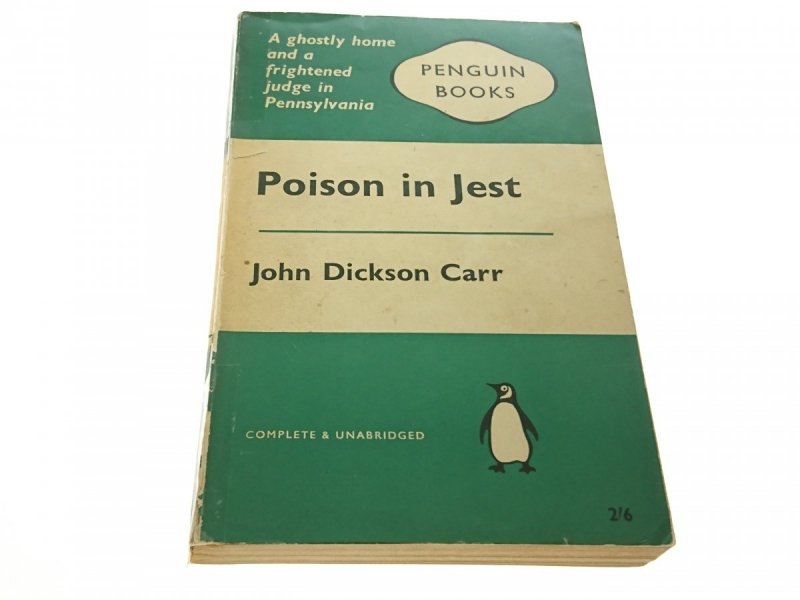 POISON IN JEST - John Dickson Carr 1961