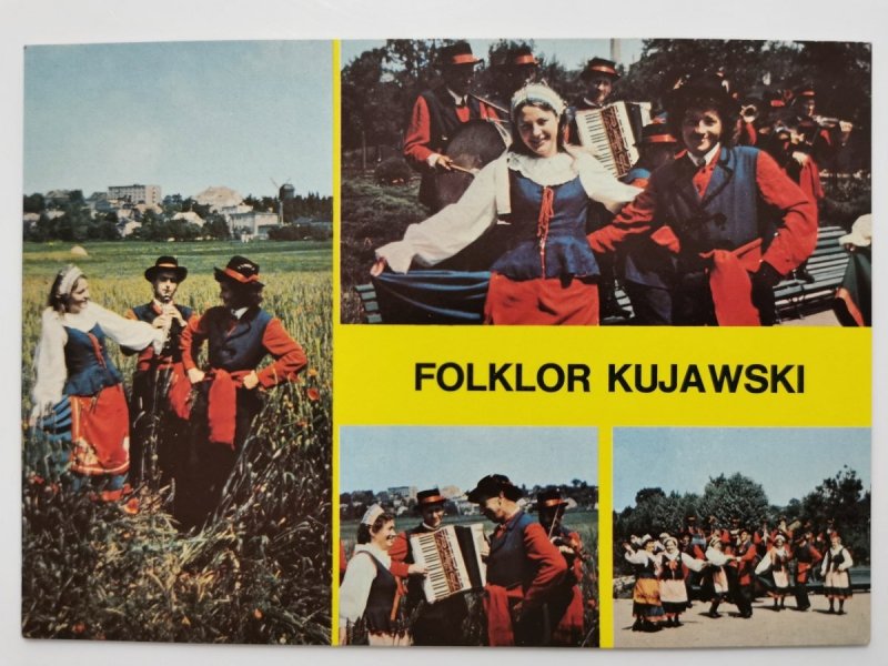 FOLKLOR KUJAWSKI. CZTERY UJĘCIA FOT. CZARNOGÓRSKI