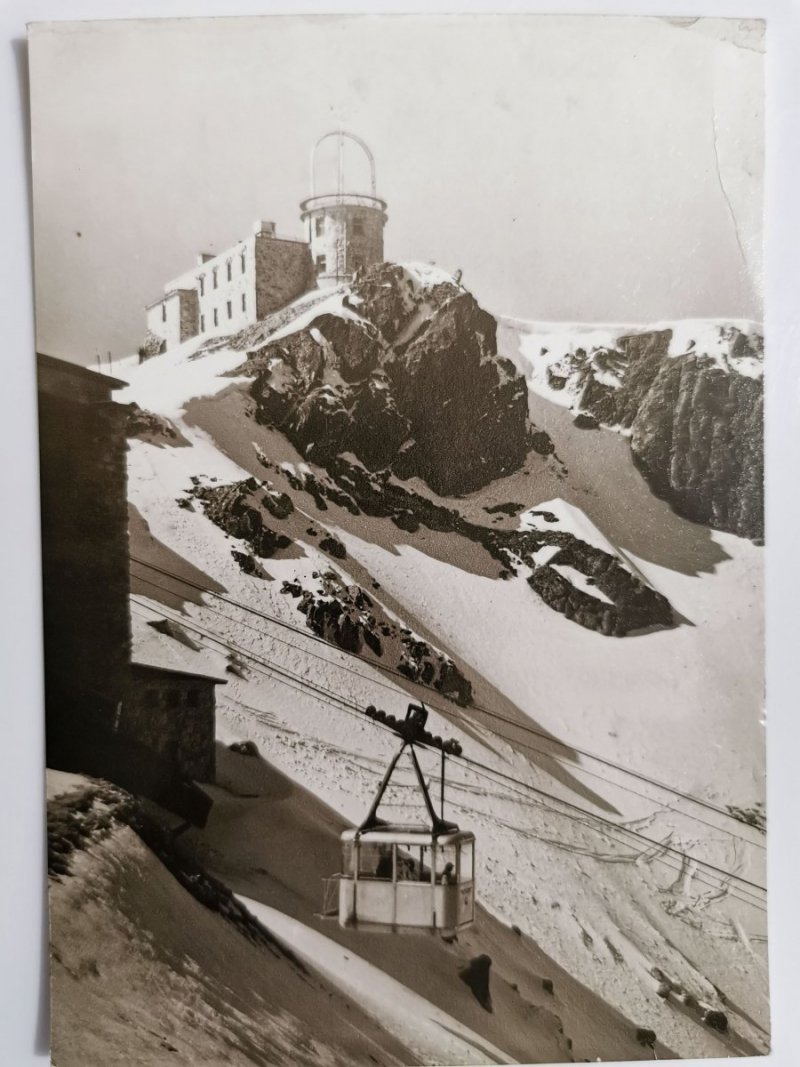 TATRY ZACHODNIE. OBSERWATORIUM PIHM NA KASPROWYM WIERCHU FOT. ARCZYŃSKI