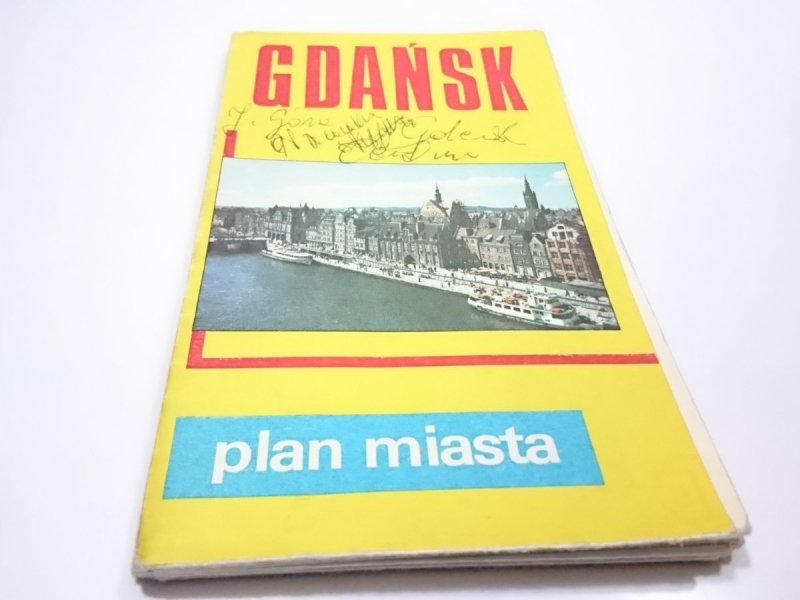 GDAŃSK. PLAN MIASTA 1981