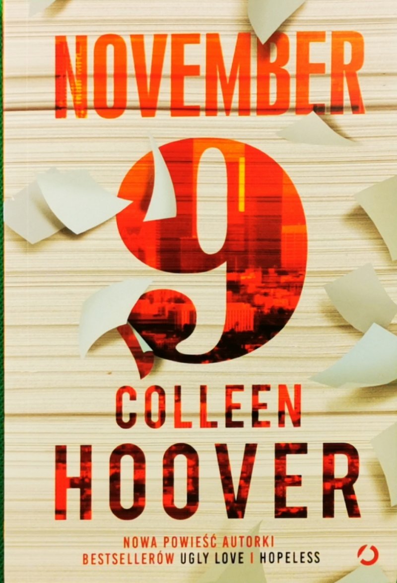 NOVEMBER 9 - Colleen Hoover