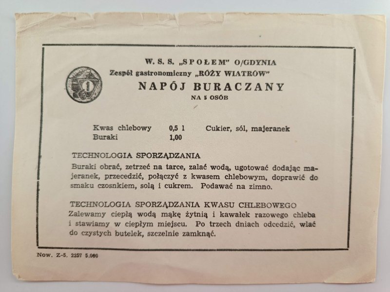 PRZEPIS NAPÓJ BURACZANY