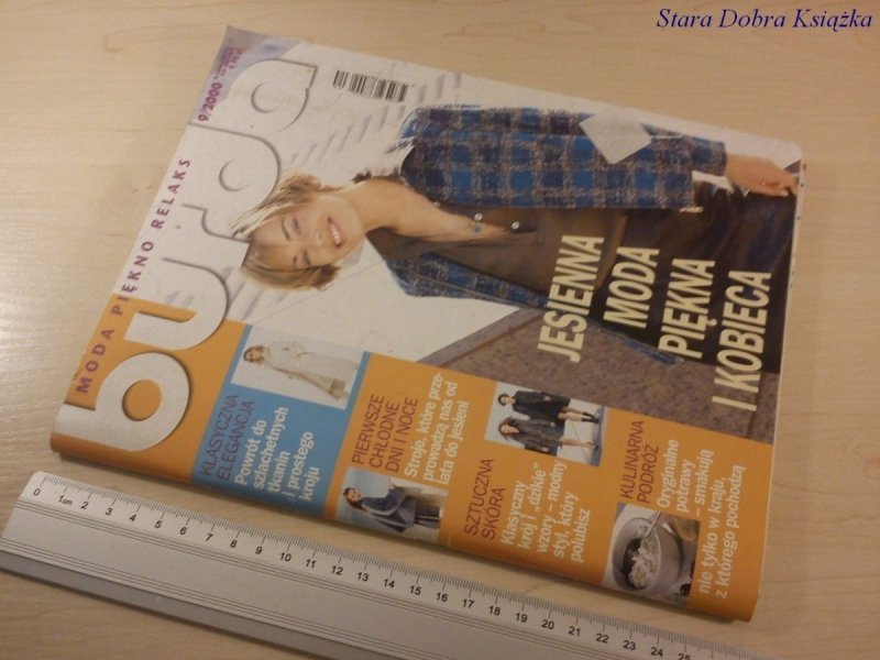 BURDA 9/2000 JESIENNA MODA PIĘKNA I KOBIECA