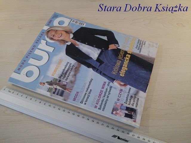BURDA 8/2001 KRÓLOWA JESIENNEJ MODY