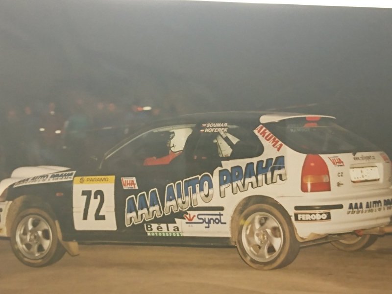 RAJD WRC 2005 ZDJĘCIE NUMER #224 HONDA CIVIC