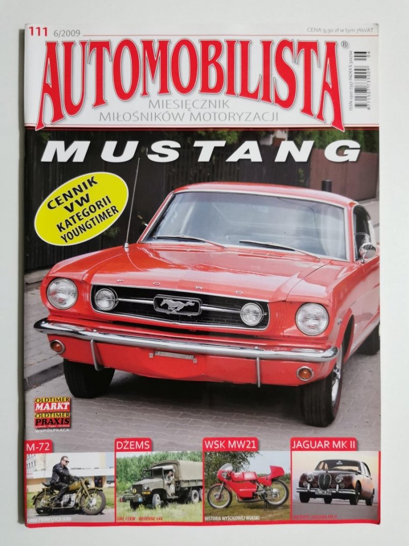AUTOMOBILISTA NR 6/2009 MUSTANG 