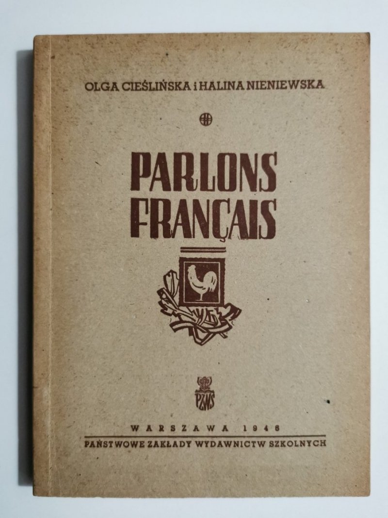 PARLONS FRANCAIS - Olga Cieślińska, Halina Nieniewska 