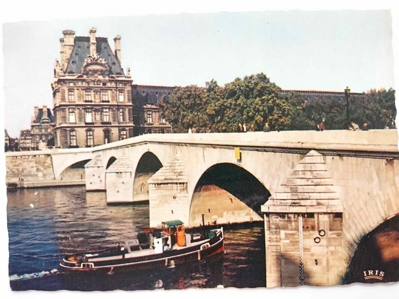 PARIS. LE PALAIS DU LOUVRE. PONT ROYAL