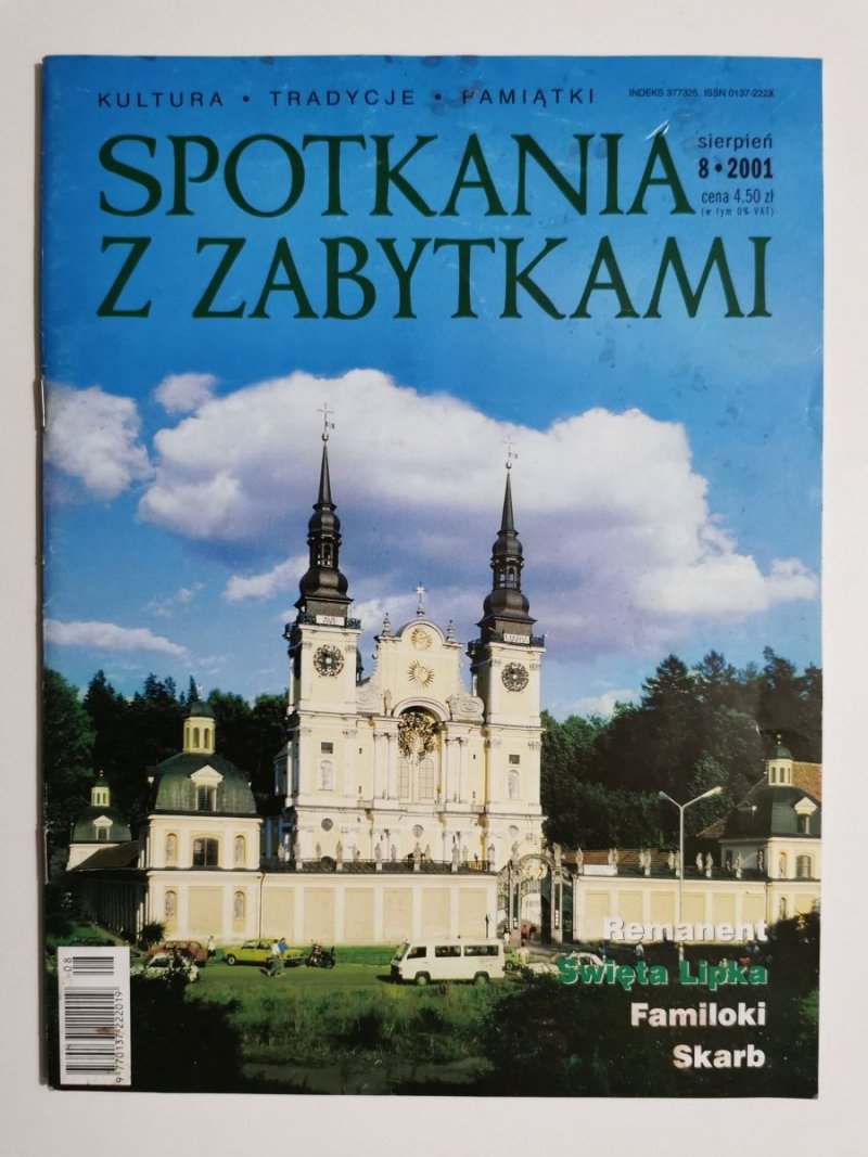 SPOTKANIA Z ZABYTKAMI SIERPIEŃ 8 2001
