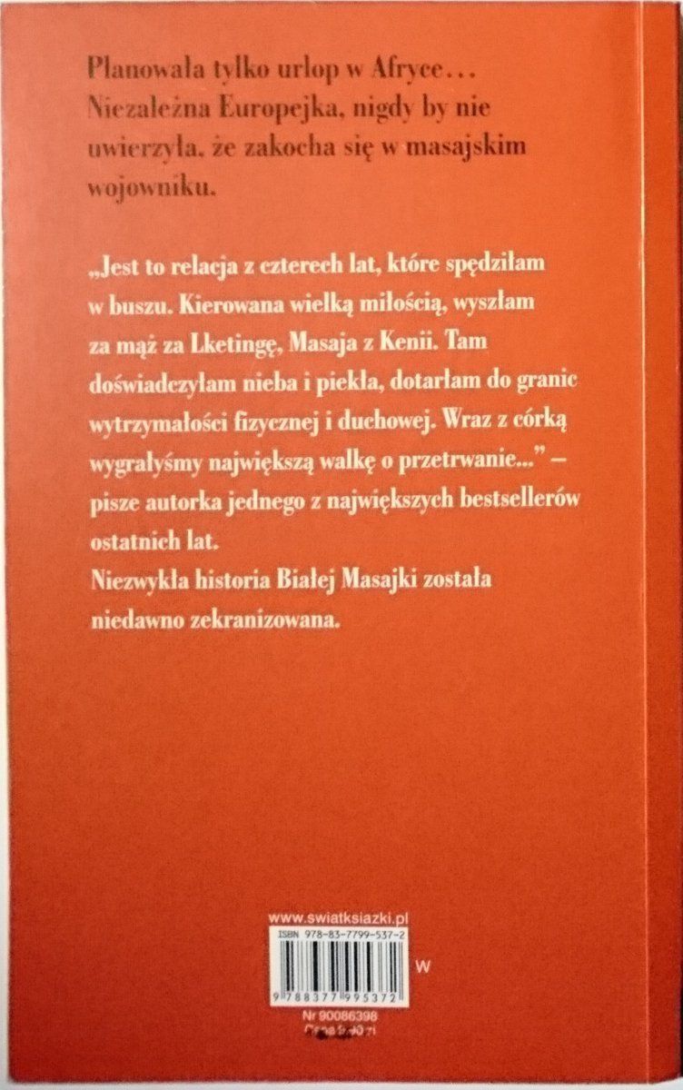 BIAŁA MASAJKA - Corinne Hofmann 2002