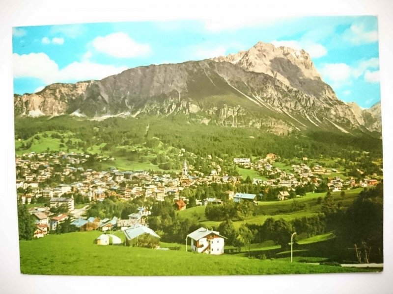 CORTINA D'AMPEZZO M. 1210 PANORAMA CON IL SORAPIS M. 3205