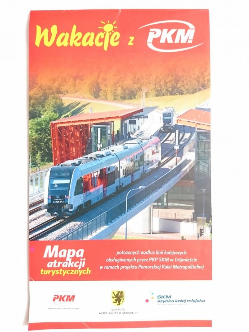 WAKACJE Z PKM. MAPA ATRAKCJI TURYSTYCZNYCH 