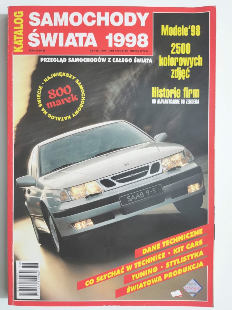 SAMOCHODY ŚWIATA. 1998