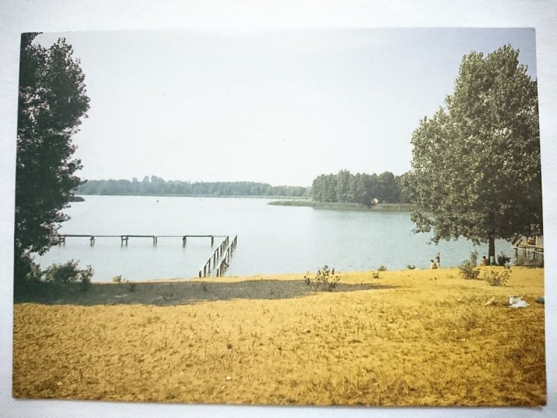 ZANIEMYŚL. KĄPIELISKO NAD JEZIOREM RACZYŃSKIM FOT. JABŁOŃSKI