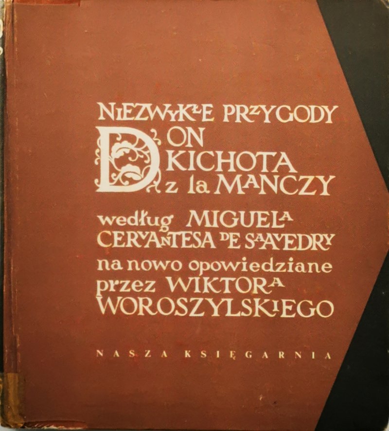NIEZWYKŁE PRZYGODY DON KICHOTA Z LA MANCZY - Wiktor Woroszylski