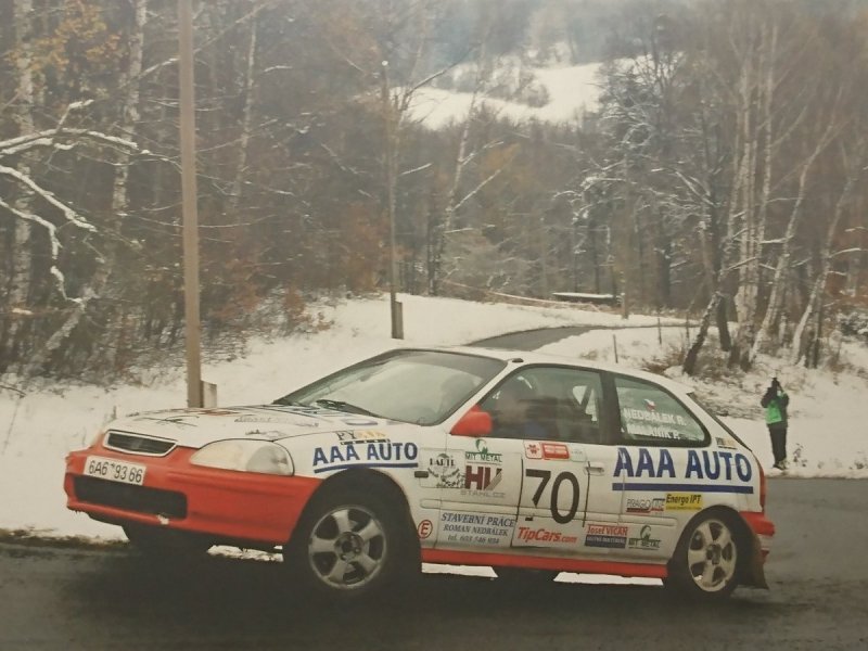 RAJD WRC 2005 ZDJĘCIE NUMER #255 HONDA CIVIC