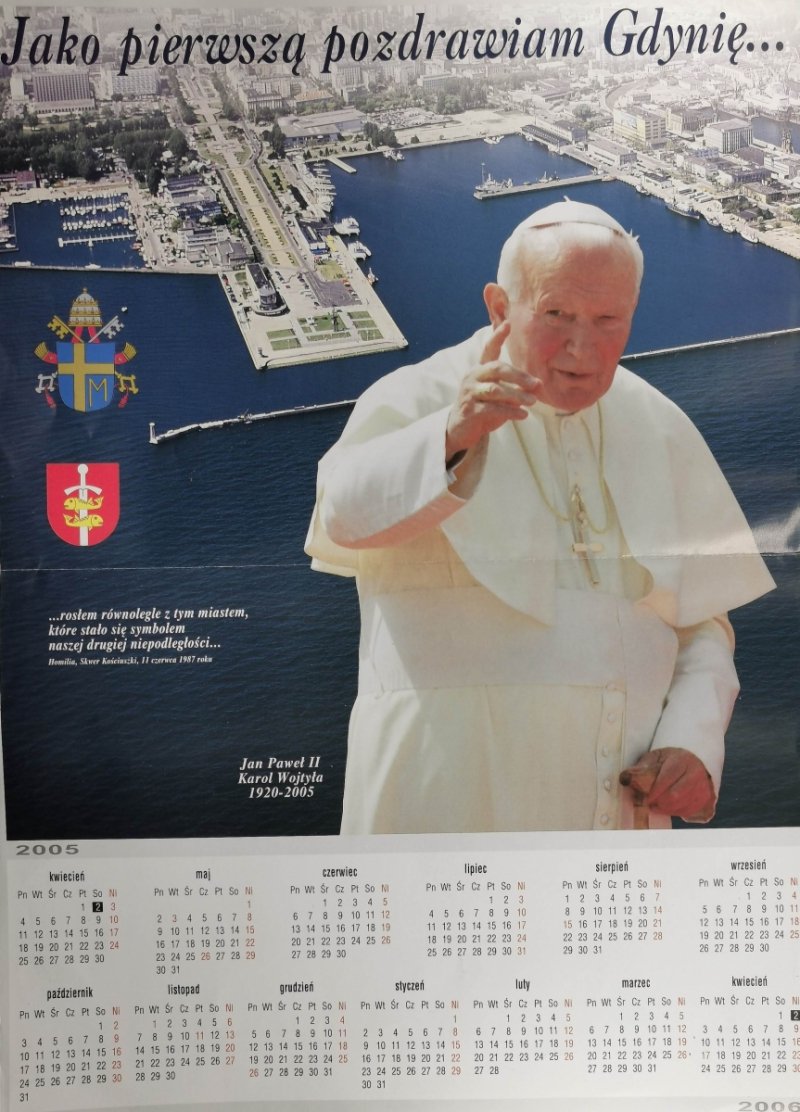 KALENDARZ 2005 Z JANEM PAWŁEM II