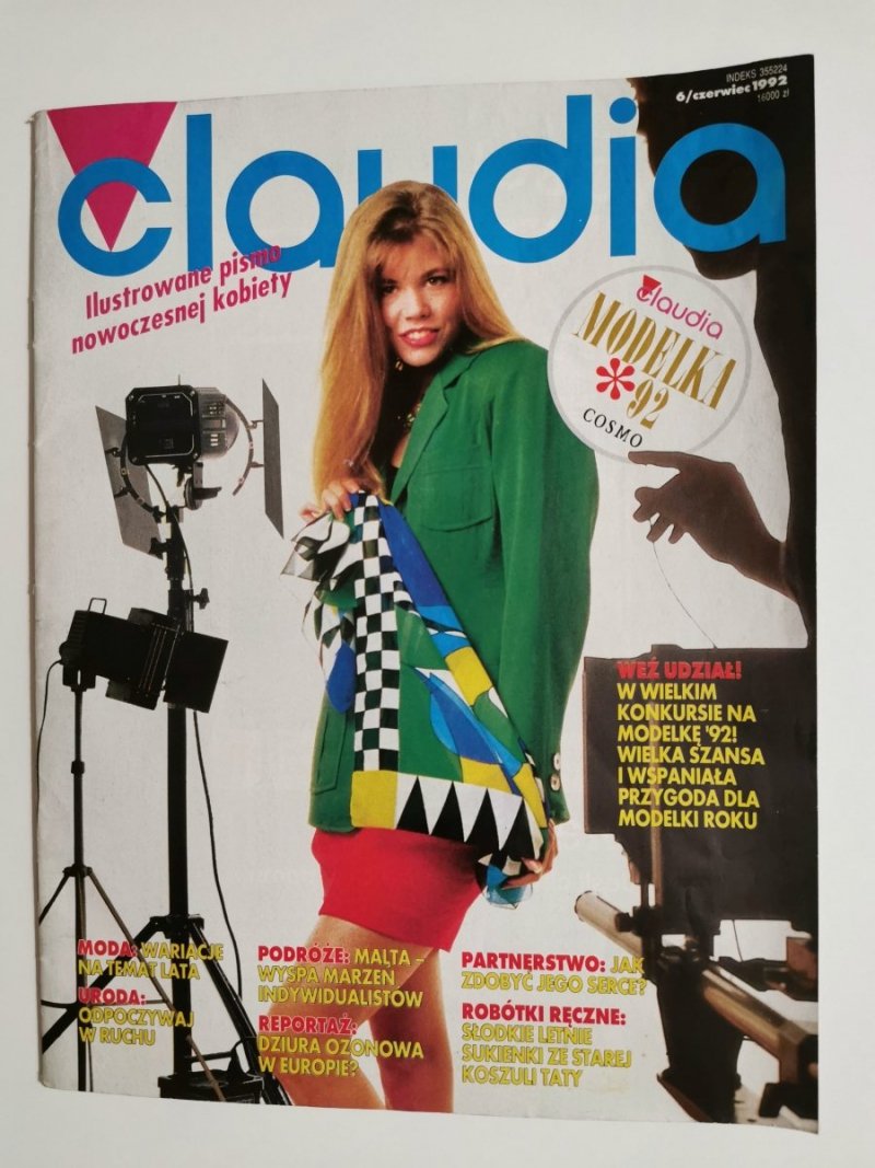 CLAUDIA NR 6/CZERWIEC 1992