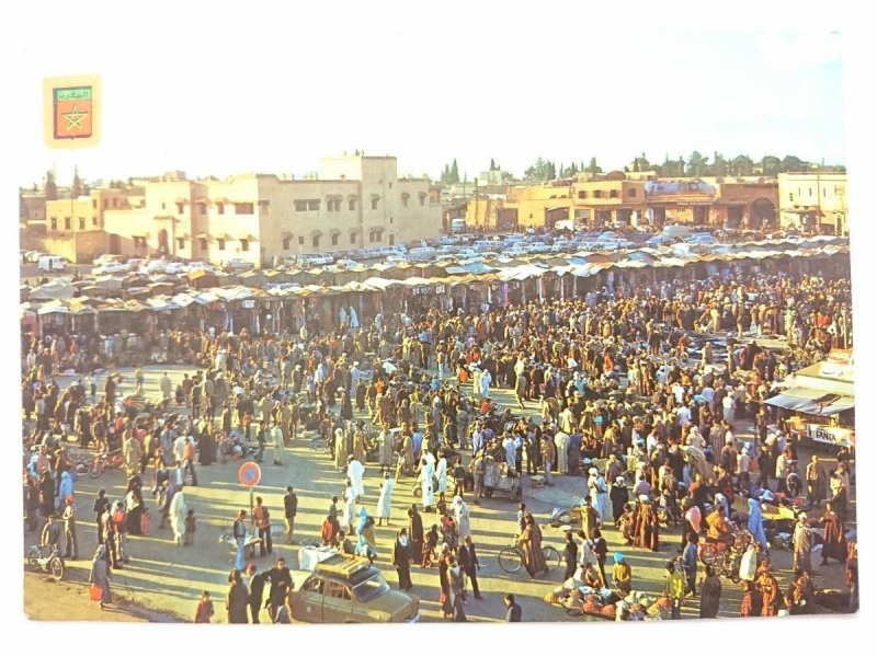 MARRAKECH. PLAZA DJEMAA EL FNA