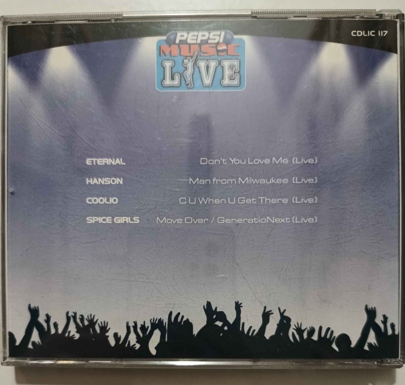 CD. PEPSI MUSIC LIVE