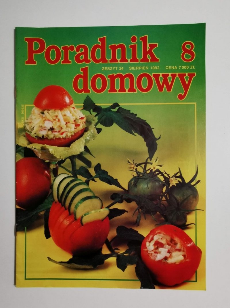 PORADNIK DOMOWY ZESZYT 24 SIERPIEŃ 1992