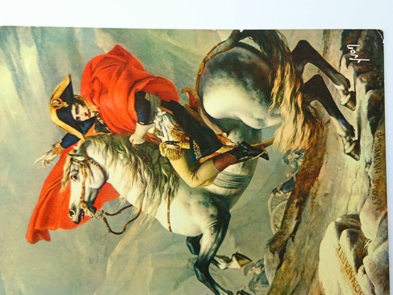BONAPARTE FRANCHISSANT LES ALPES