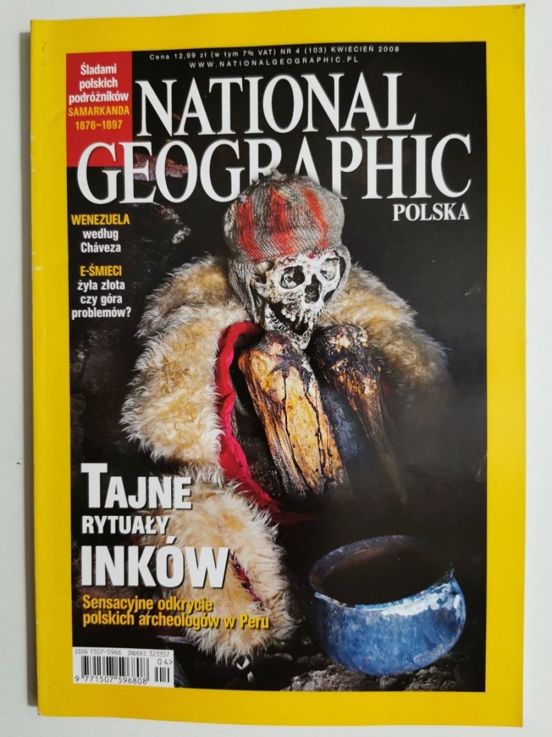 NATIONAL GEOGRAPHIC POLSKA NR 4 (103) KWIECIEŃ 2008