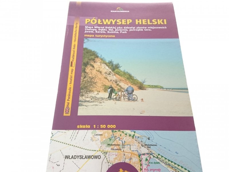 PÓŁWYSEP HELSKI. MAPA TURYSTYCZNA 1:50 000 2008
