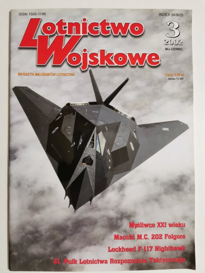 LOTNICTWO WOJSKOWE NR 3 2002 MAJ-CZERWIEC