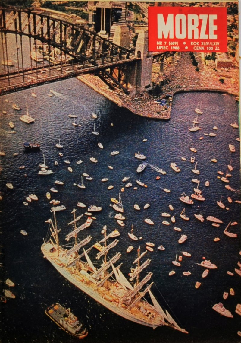 MORZE NR. 7/689 LIPIEC 1988