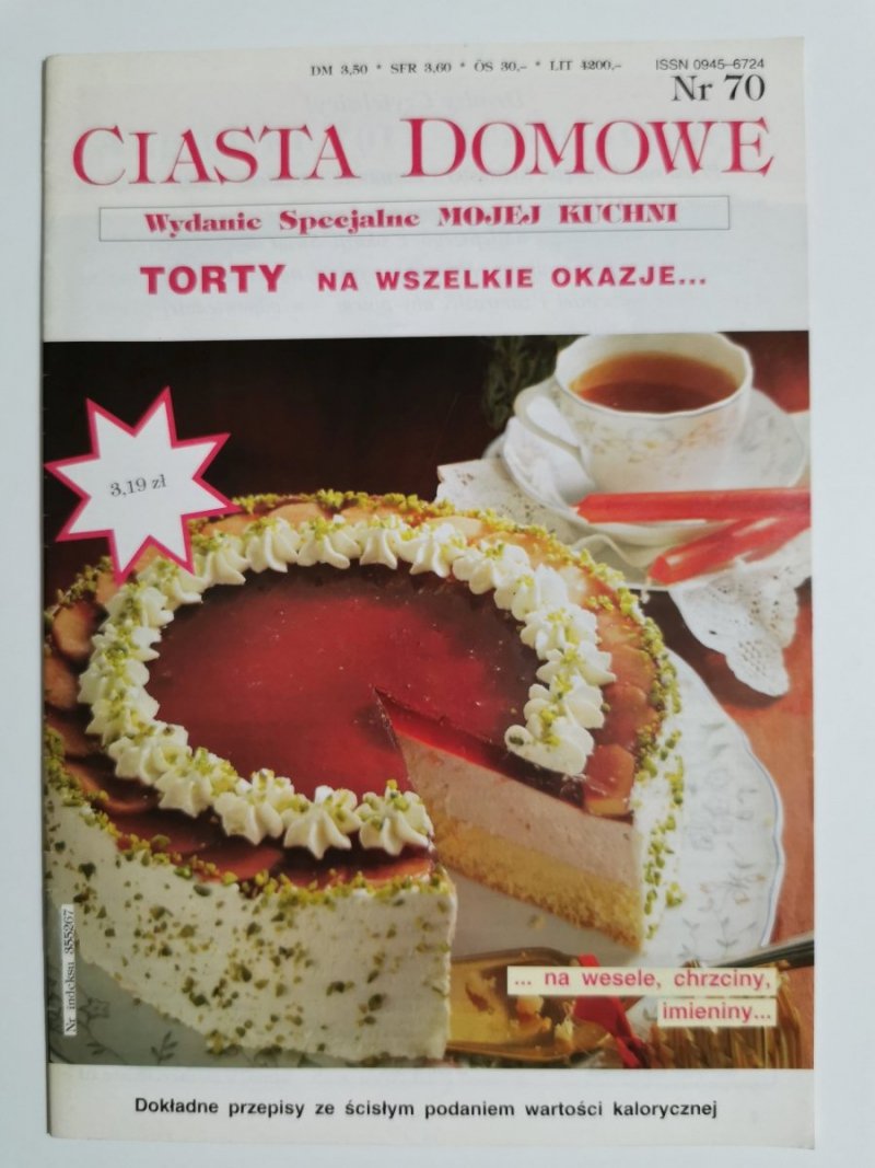 CIASTA DOMOWE NR 70 TORTY NA WSZELKIE OKAZJE