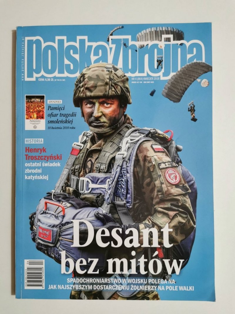 POLSKA ZBROJNA NR 4 (864) KWIECIEŃ 2018 DESANT BEZ MITÓW