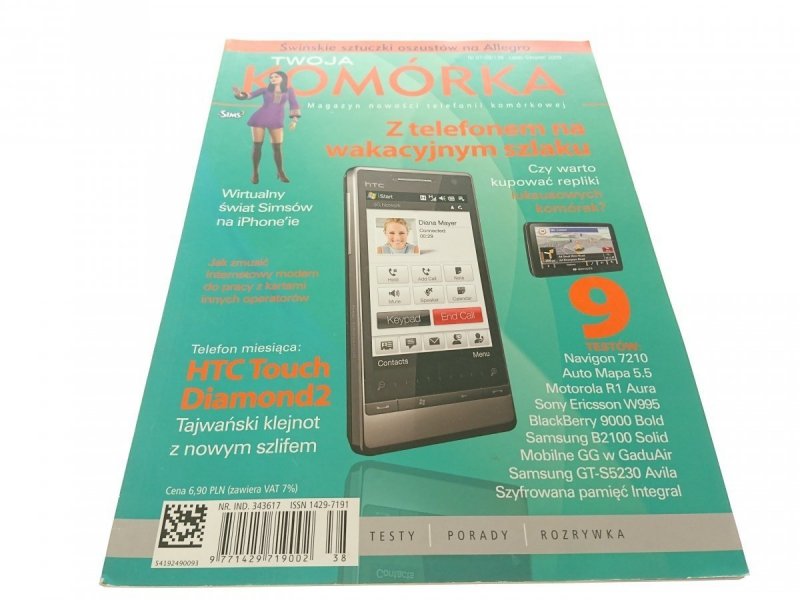 TWOJA KOMÓRKA NR 07-08/138 LIPIEC-SIERPIEŃ 2009