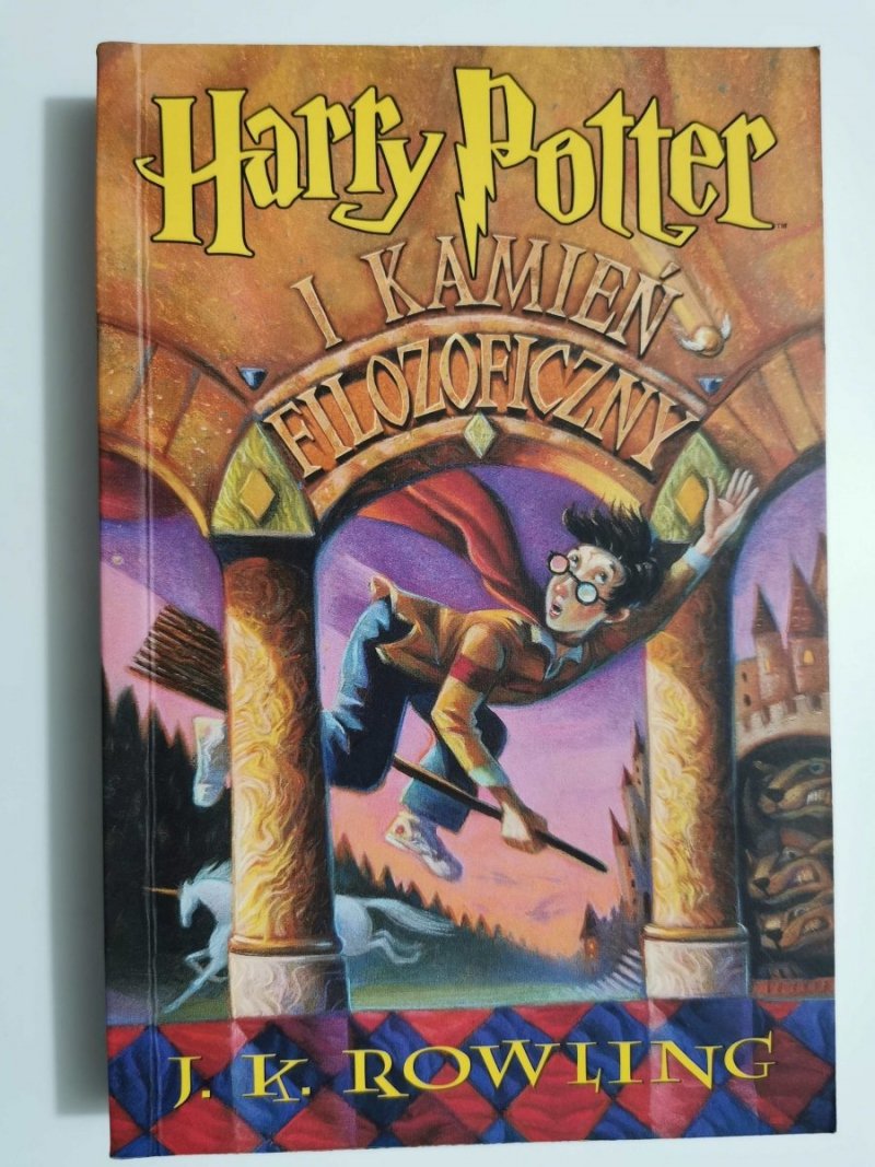 HARRY POTTER I KAMIEŃ FILOZOFICZNY - J. K. Rowling 1997