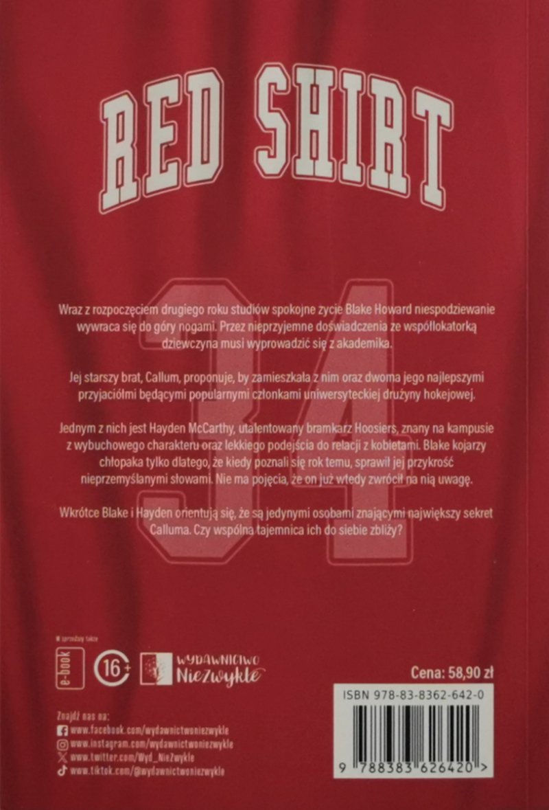 RED SHIRT SCARS OF ICE #1 - Julia Popiel