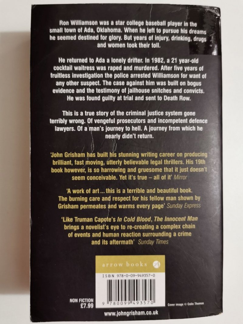 THE INNOCENT MAN - John Grisham 2007