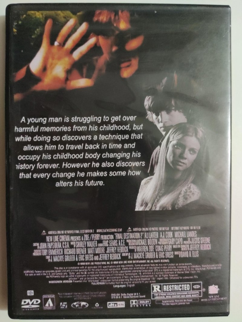 DVD. THE BUTTERFLY EFFECT