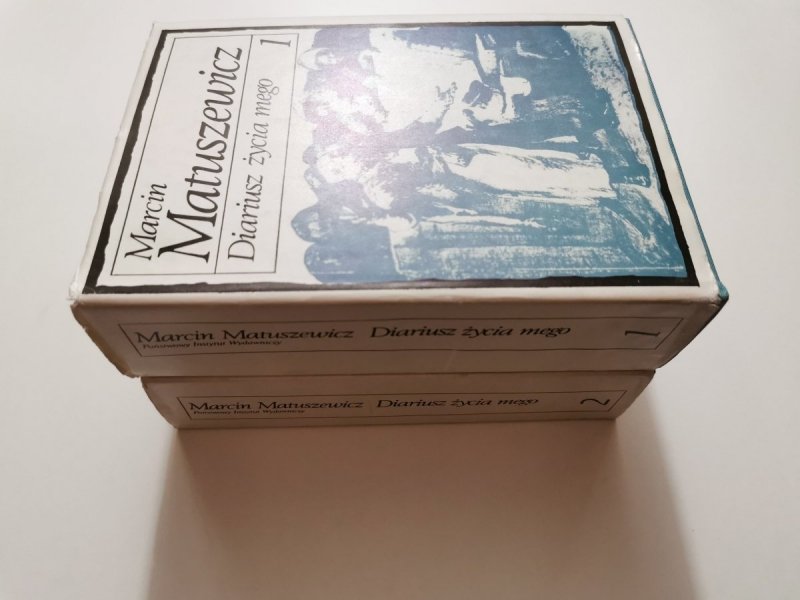 DIARIUSZ ŻYCIA MEGO TOM 1 i 2 - Marcin Matuszewicz 1986