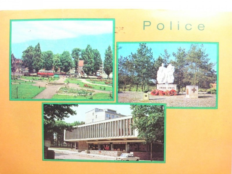 POLICE. POCZTÓWKA ZE ZNACZKIEM